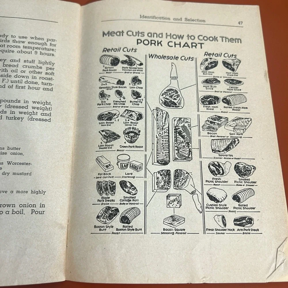 1946 Facts About Freezing Foods Vintage Cookbook Booklet Foster Frosted Foods